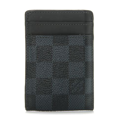 lv damier cobalt card holder|Louis Vuitton Pince Card Holder With Bill Clip Damier Cobalt.